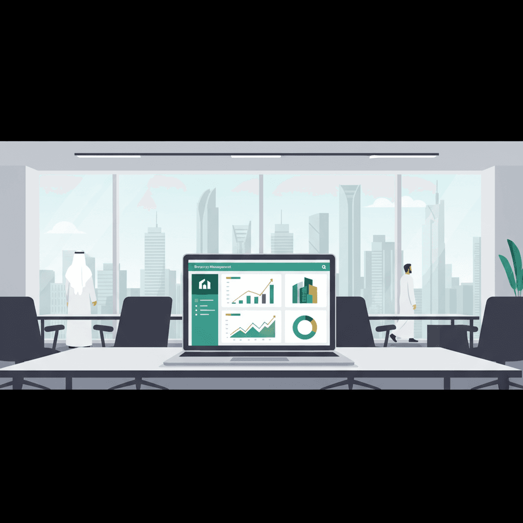 PropTech dashboard — cover image for "Riyadh's KAFD Office Market: Analyzing Post-Pandemic Vacancy Rates and Rental Yields fo