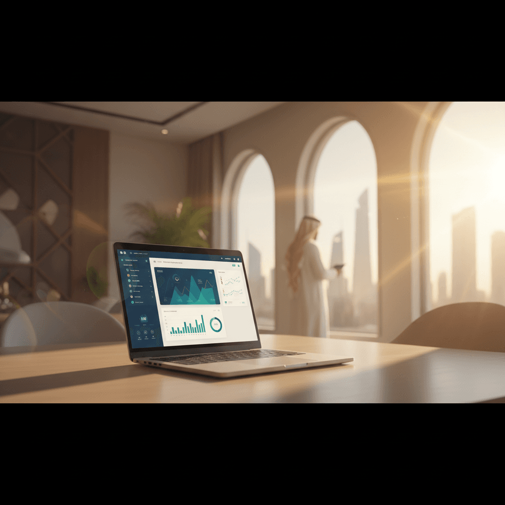 PropTech dashboard — cover image for "Dammam and Khobar Real Estate: Industrial Growth Drivers and Investment Opportunities 2
