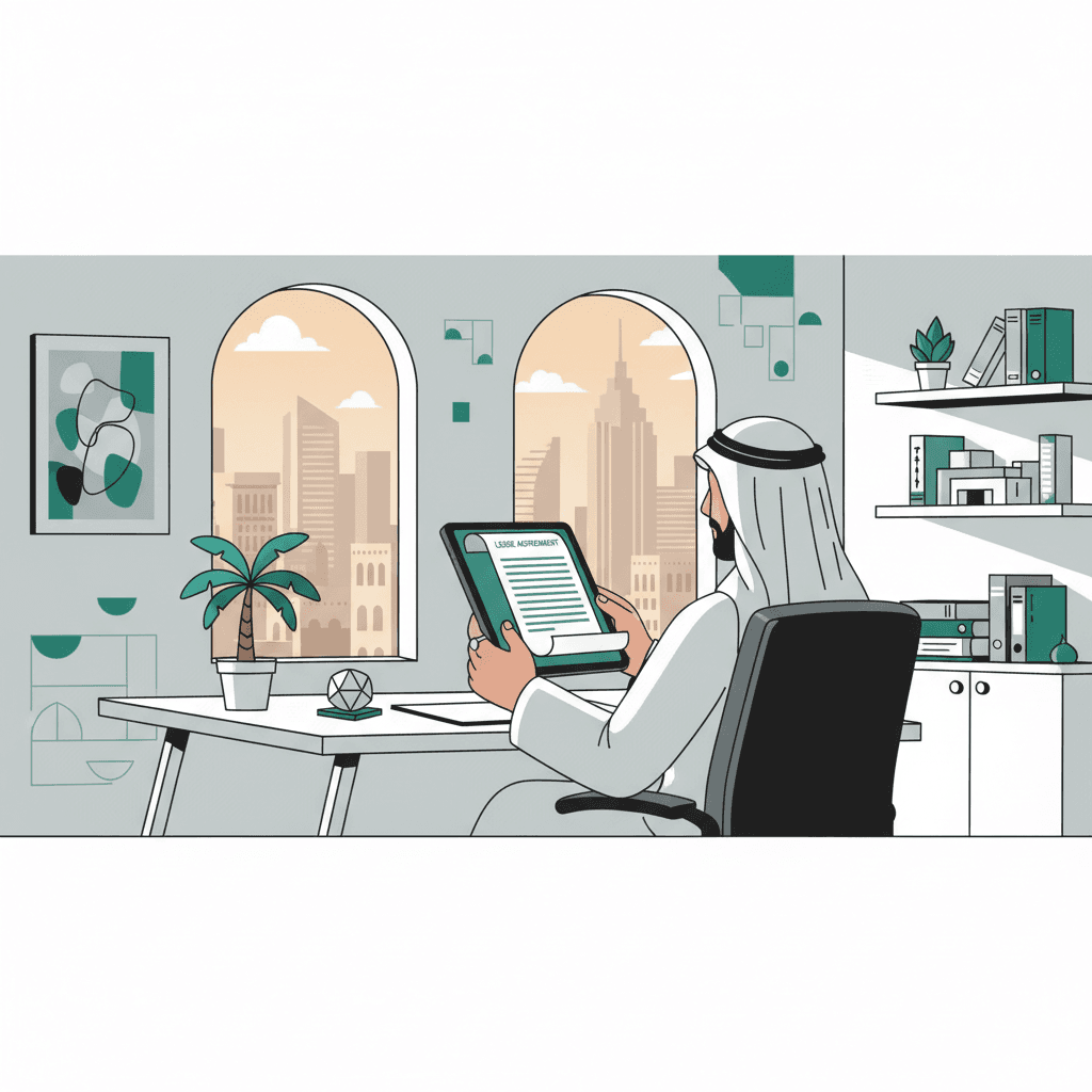Lease review — cover image for "REGA's New Executive Regulations: Property Management Licensing Requirements and Market Impac